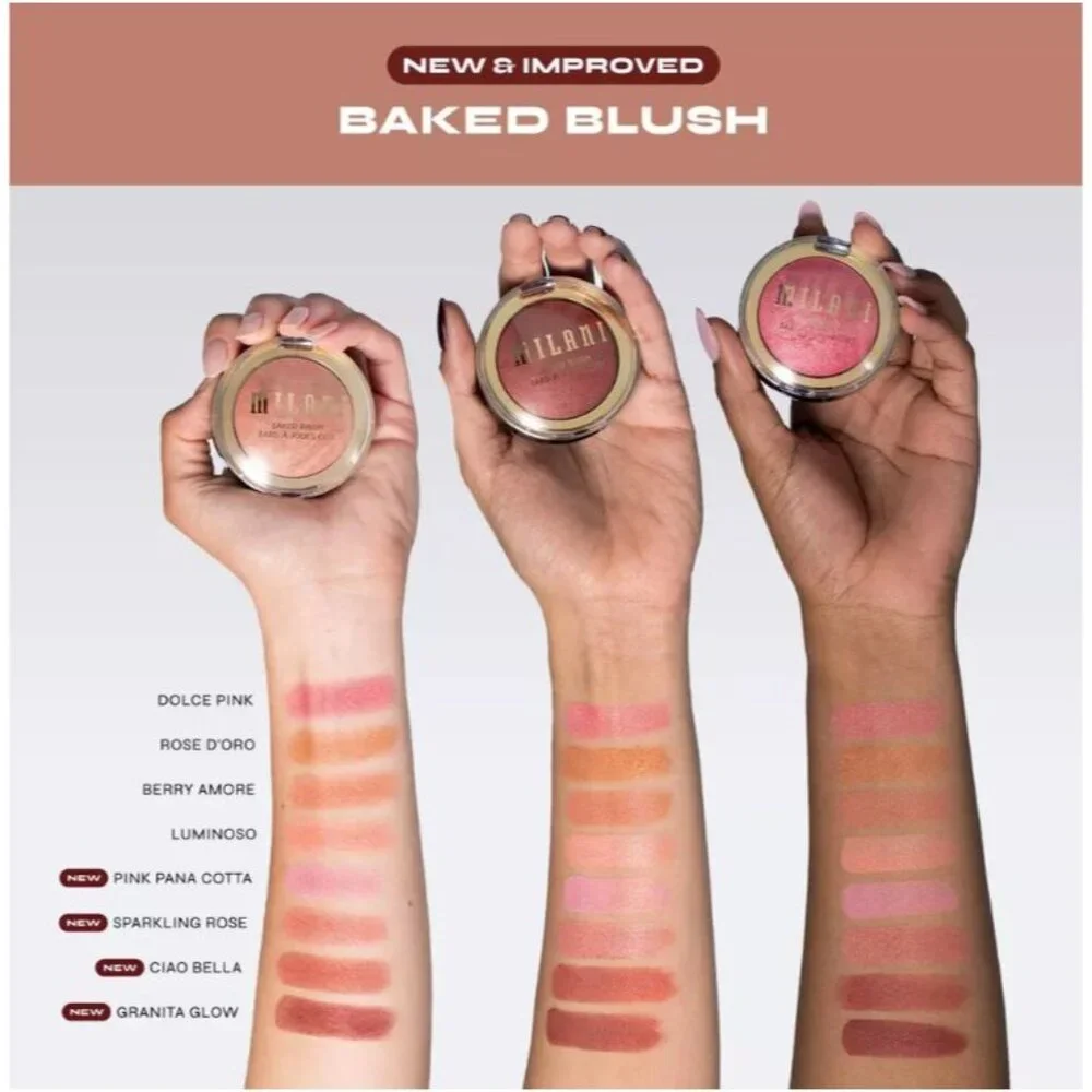 Milani Baked Blush Granita Glow 19 Pack of 2